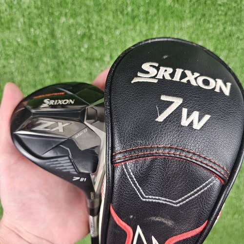 SRIXON ZX MKII Fairway 21° 7 Wood HZRDUS Smoke Red RDX 6.0 Stiff RH 42" With HC