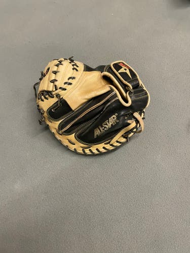 Used Right Hand Throw All Star Catcher's CM3000SBT Baseball Glove 32"