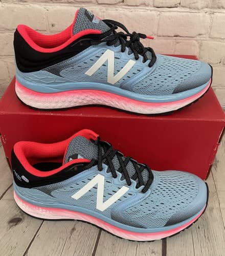 New Balance W1080CS8 Womens Running Shoes Sky Blue Red White US 11 B Medium UK 9