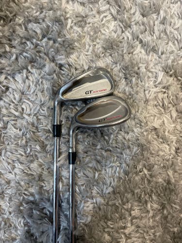 4 iron and sand wedge