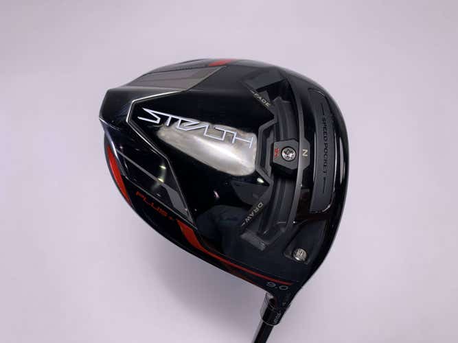 TaylorMade Stealth Plus Driver 9* Fujikura Zcom TW64 Stiff RH Midsize Grip NEW