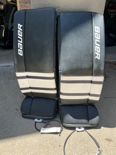 Used Small Bauer GSX Goalie Leg Pads