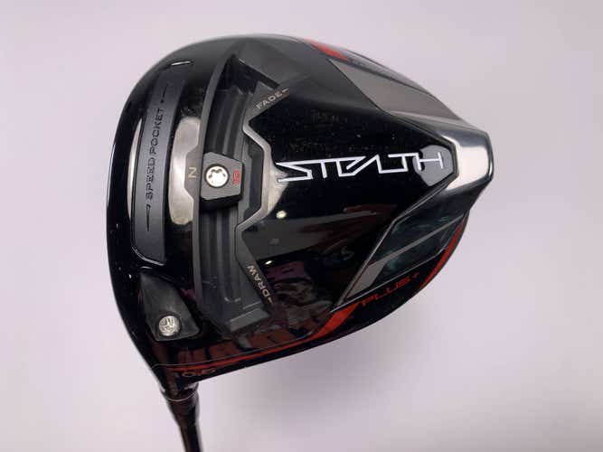 TaylorMade Stealth Plus Driver 10.5* B.Asha 4X Flex 7854 Extra Stiff LH Oversize