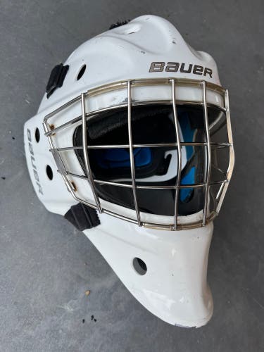 Bauer Senior 7-7 1/2” NME8 Goalie Mask with Cover