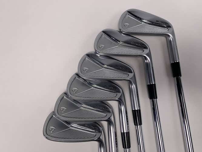 TaylorMade 2023 P7MC Iron Set 5-PW KBS Tour Stiff Steel Mens RH