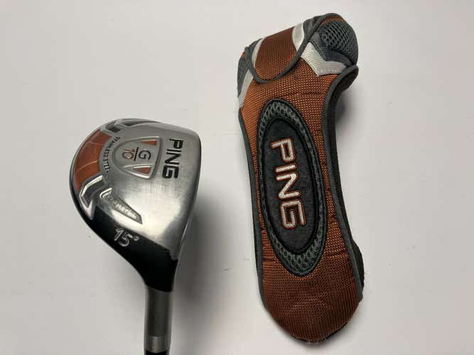 Ping G10 1 Hybrid 15* TFC129 Stiff Graphite Mens RH HC