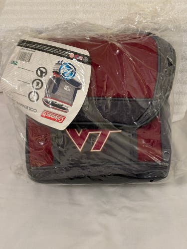 BRAND NEW Rawlings Coleman Cold VIRGINIA TECH Official License Cooler Lunch Tote