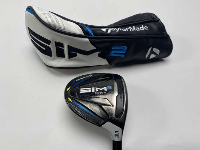 TaylorMade SIM2 MAX 5 Fairway Wood 18* Aldila NV Blue 45g Ladies RH HC