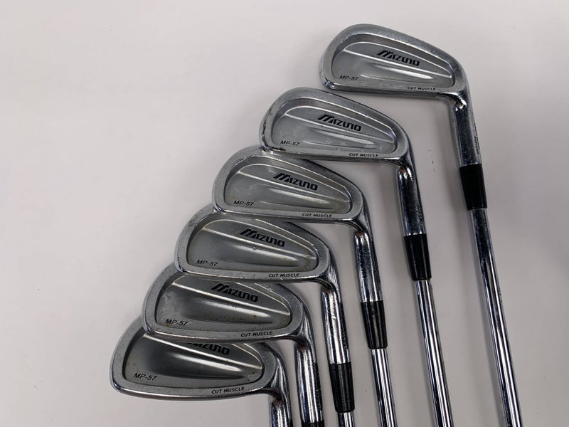 Mizuno MP 57 Iron Set 5-PW True Temper Dynamic Gold S300 Stiff Steel Mens RH