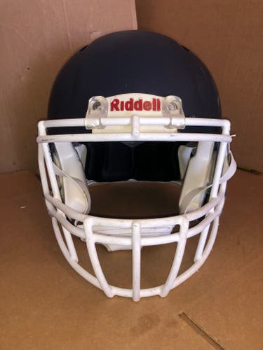 USED RIDDELL SPEED ADULT HELMET - LARGE - FLAT NAVY