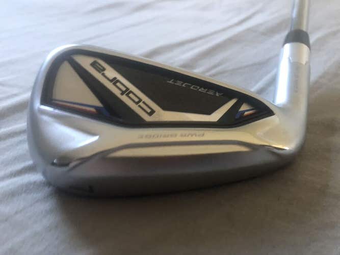 Cobra Aerojet 7-Iron, Lefty, Regular Flex, Graphite, Authentic Demo/Fitting