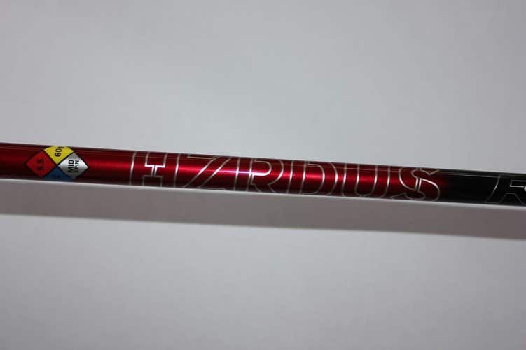 NEW PROJECT X HZRDUS SMOKE RED RDX 5.5 60G WOOD SHAFT - REGULAR - UNCUT