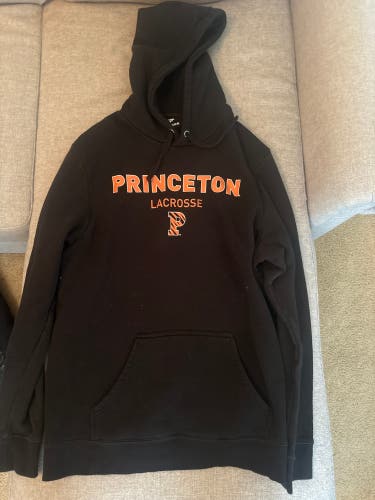 Princeton University Black Lacrosse Sweatshirt - Size Large/XL