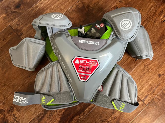 New Maverick EKG Chest Shoulder pads (large)