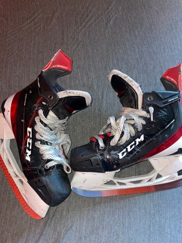 Ccm Jetspeed Control Skates 8.5 Wide Superfeet Insoles