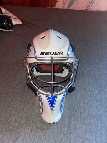 Used Bauer NME goalie Mask