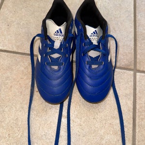 Blue Used Kids Adidas Cleats