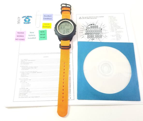 Oceanic Atom Wrist Watch Scuba Dive Computer Wireless Air & Nitrox         #4766