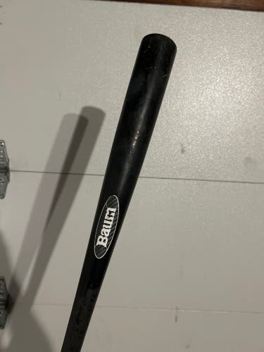 Used  Baum BBCOR Certified Composite 29 oz 32" White Stock Bat