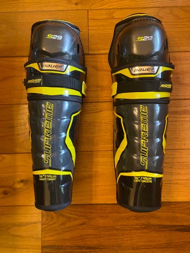 Bauer Supreme S29 Hockey Shin Guards 16”