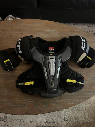 Used Small CCM  Vector Plus Shoulder Pads