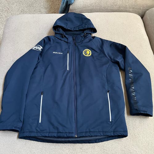 Bauer Springfield jr blues NAHL jacket