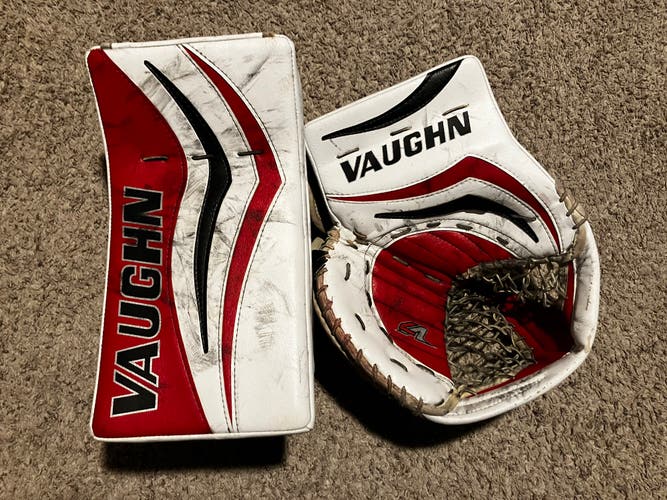 Vaughn Velocity V7 Pro Goalie Glove Blocker Set