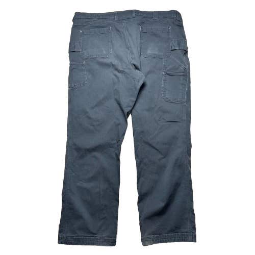 Duluth Trading Co. Flex Fire Hose Pants Cargo Carpenter Dark Gray Men's 46x34