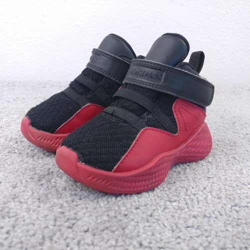 Nike Air Jordan Formula 23 BT Baby Shoes 4C Black Gym Red Lace Up 881471-001