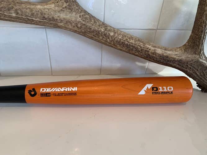 NEW DeMarini D110 Pro Maple 32/29 (-3) BBCOR Baseball Bat