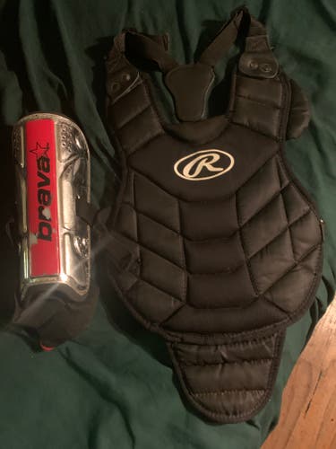 Used Rawlings Catcher's Chest Protector