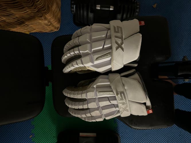 STX Surgeon RZR (Razor) Gloves Size Large (13) Lacrosse Gloves