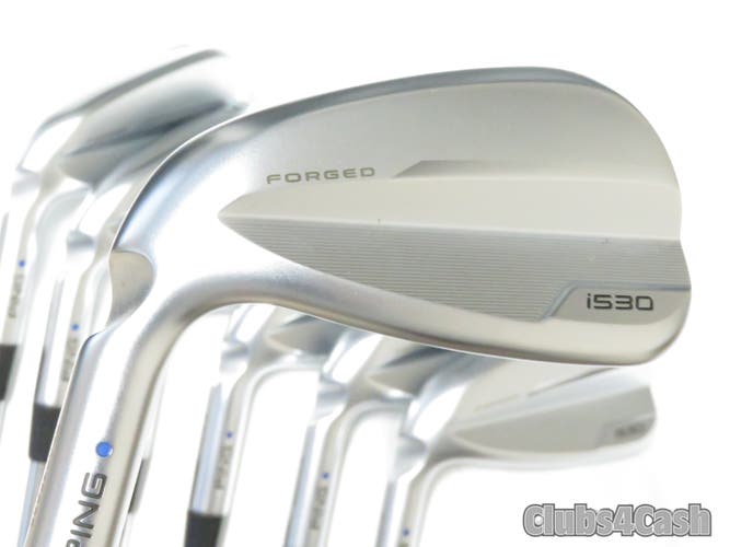 Ping i530 Irons Blue Dot Dynamic Gold Mid 100 S300 4-P +1/2" TALL ..LEFT LH MINT