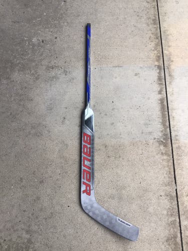 New Senior Bauer Regular 27" Paddle Pro Stock Halak Blue Mach Goalie Stick