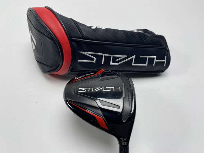 TaylorMade Stealth 3HL Fairway Wood 16.5* Ventus Black Red 5A Senior RH HC