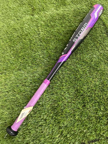 Used Rawlings storm Bat USABat Certified (-12) Alloy 13 oz 25"