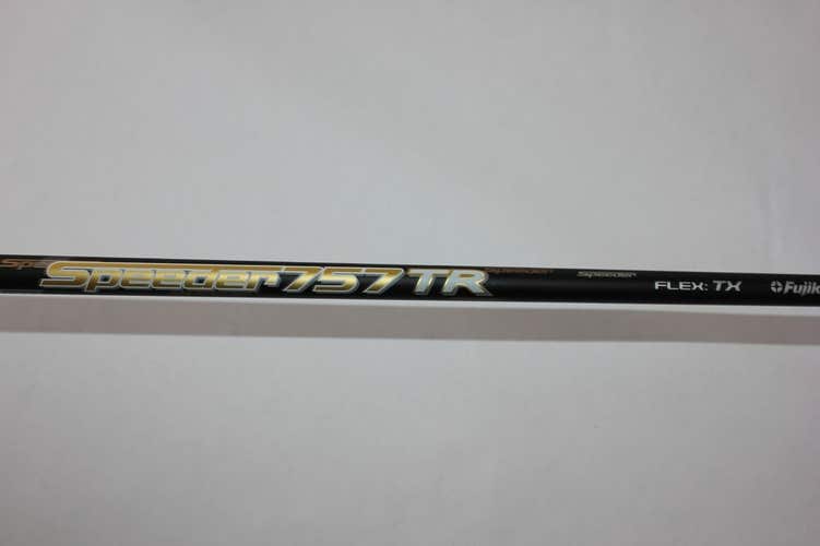 NEW FUJIKURA SPEEDER 757 TR TX WOOD SHAFT - TOUR EXTRA STIFF - UNCUT