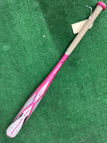 Pink Used 2020 Easton Pink Sapphire Bat (-10) Alloy 19 oz 29"