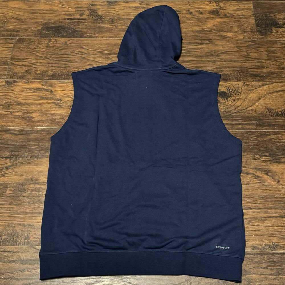 nike men's sleeveless hooded training top