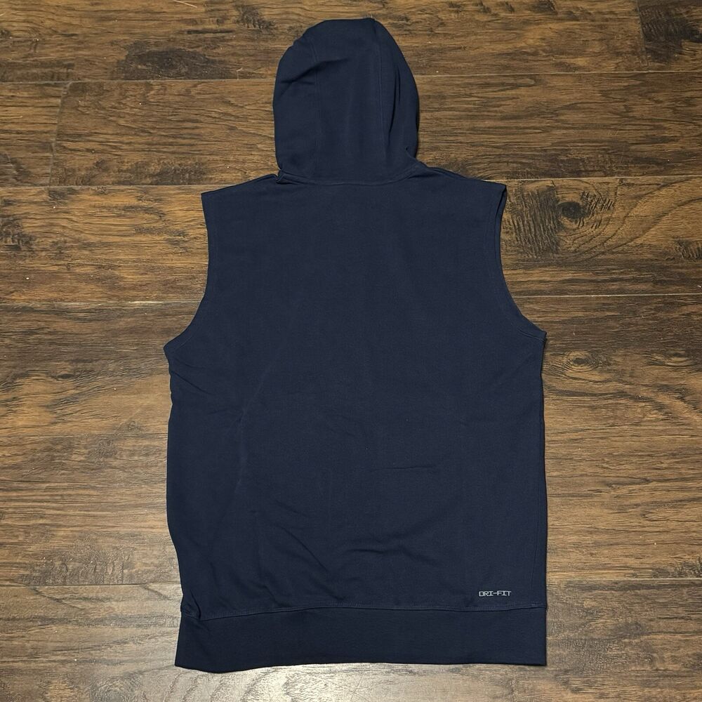 nike training sleeveless hoodie