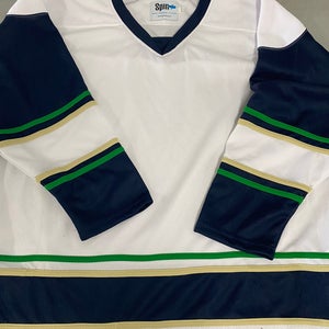 NEW XL white premium hockey jersey
