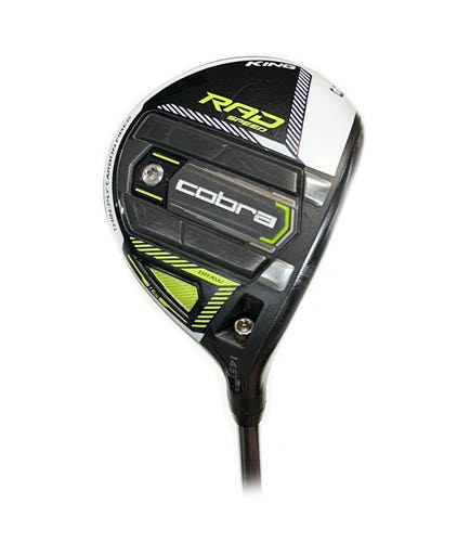 Cobra RAD Speed Draw 14.5* 3 Wood Evenflow Riptide CB 5.0 40g Senior Flex