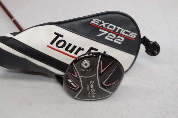 Tour Edge Exotics E722 3-16.5* Fairway Wood RH Regular Ventus Graphite # 177008