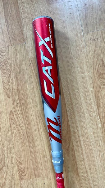USSSA Certified Marucci Composite CAT X Composite Bat (-8) 23 oz 31"