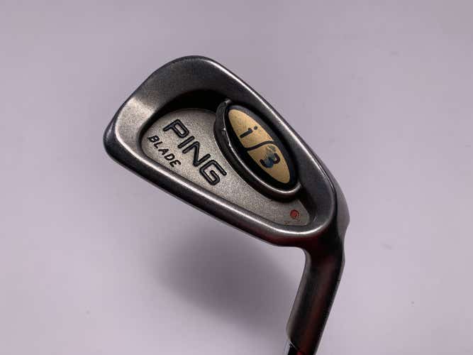 Ping i3 Blade Single 7 Iron Red Dot 1* Flat True Temper Dynamic Gold Regular RH