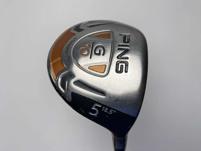 Ping G10 5 Fairway Wood 18.5* TFC 129 F Regular Graphite Mens RH