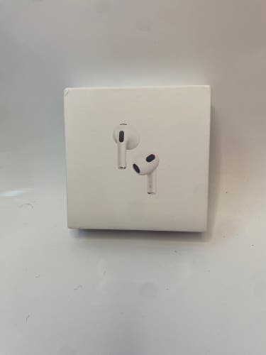 BRAND NEW APPLE AIRPODS 3RD GENERATIONS UNOPENED