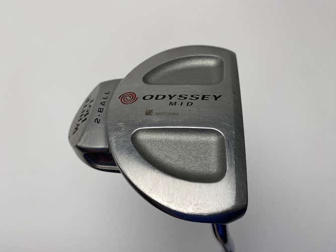 Odyssey White Hot 2-Ball Mid Putter 41" Mens RH