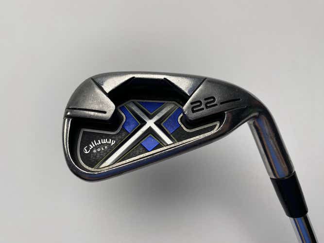 Callaway X-22 Single 6 Iron Regular Steel Mens RH