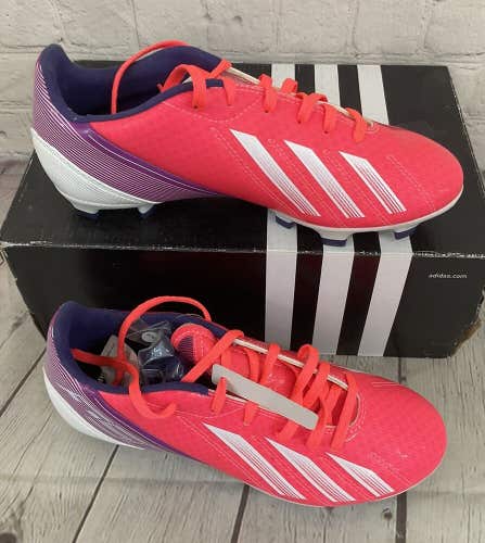 Adidas G65359 F10 TRX FG Women's Soccer Cleats Red White Vivid Pink US 5 UK 3.5